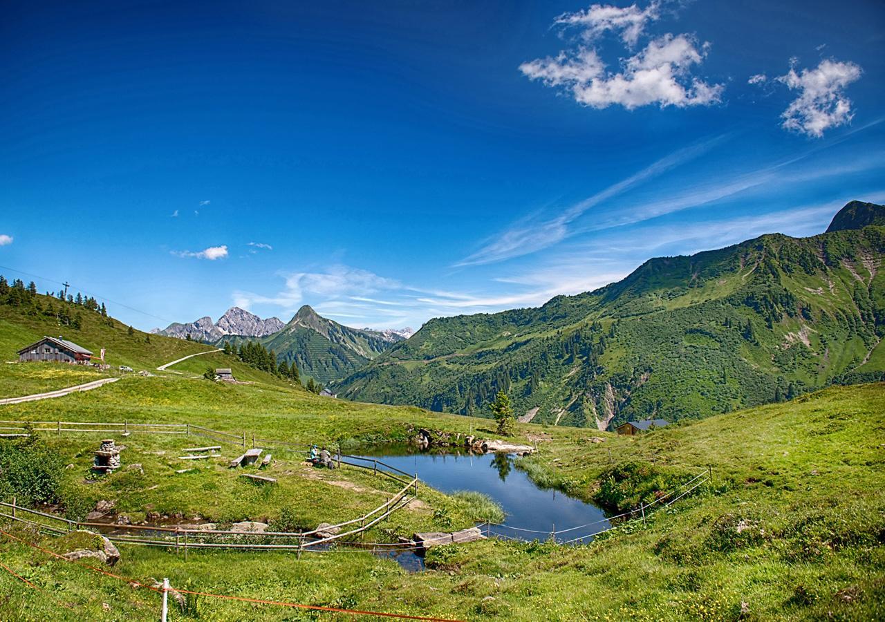 Hotel Garni Enzian Дамульс Экстерьер фото